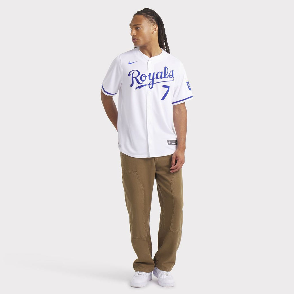 Kansas City Royals Bobby Witt Jr. Nike Home Limited Player Jersey - White Team Jersey Sports Fan Apparel