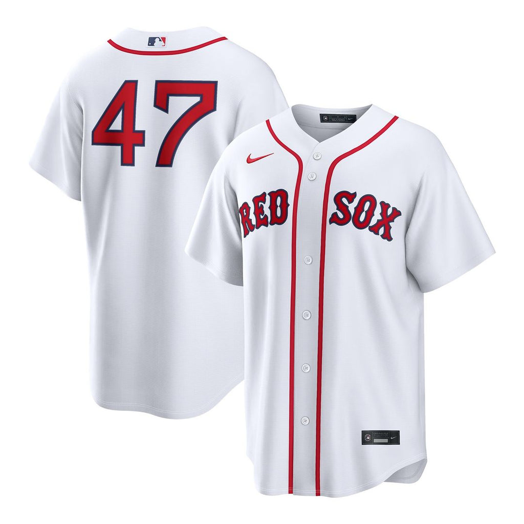 Boston Red Sox Jovani Moran Nike Home Replica Jersey - White Team Jersey Sports Fan Apparel
