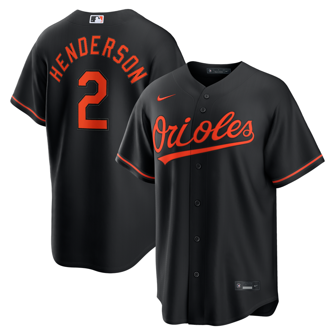 Baltimore Orioles Gunnar Henderson Nike Road Replica Jersey - Gray Team Jersey Sports Fan Apparel