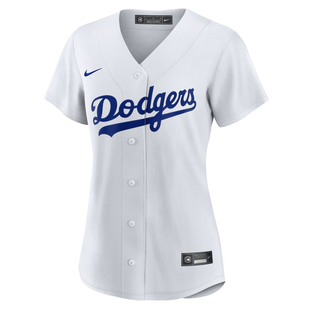 Los Angeles Dodgers Enrique Hernández Nike Women's Home Replica Jersey - White Team Jersey Sports Fan Apparel