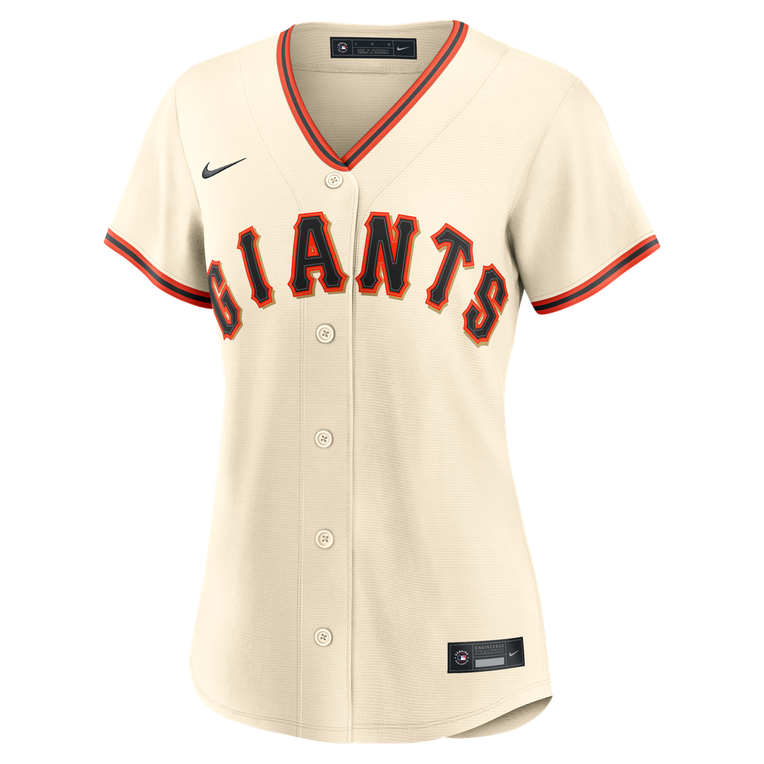 San Francisco Giants Bryce Eldridge Nike Women's Home Replica Jersey - Cream Team Jersey Sports Fan Apparel