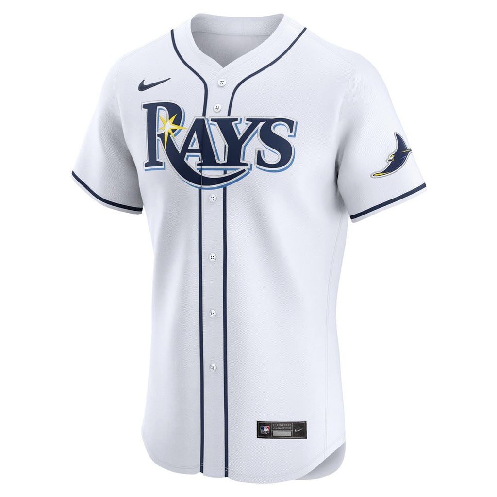Tampa Bay Rays Yandy Diaz Nike Home Elite Player Jersey - White Team Jersey Sports Fan Apparel