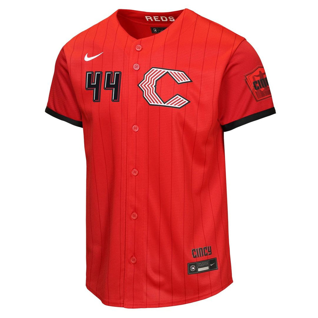 Cincinnati Reds Elly De La Cruz Nike Youth 2026 City Connect Stadium Jersey - Red Team Jersey Sports Fan Apparel