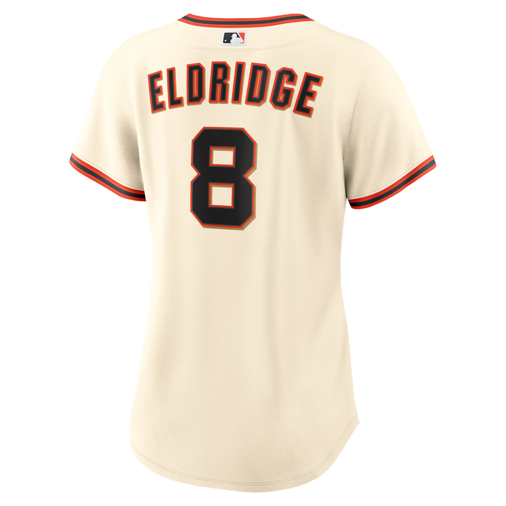 San Francisco Giants Bryce Eldridge Nike Women's Home Replica Jersey - Cream Team Jersey Sports Fan Apparel