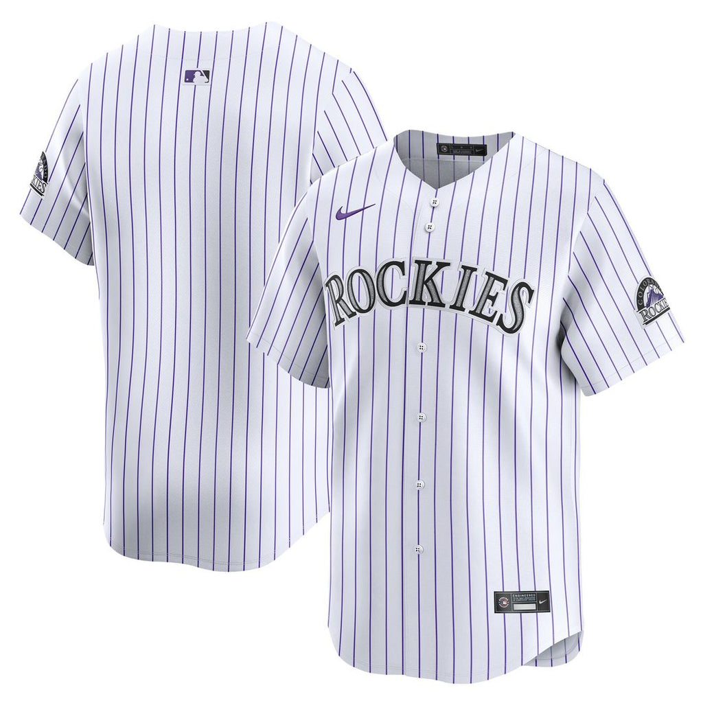 Colorado Rockies Nike Home Limited Player Jersey - White Team Jersey Sports Fan Apparel