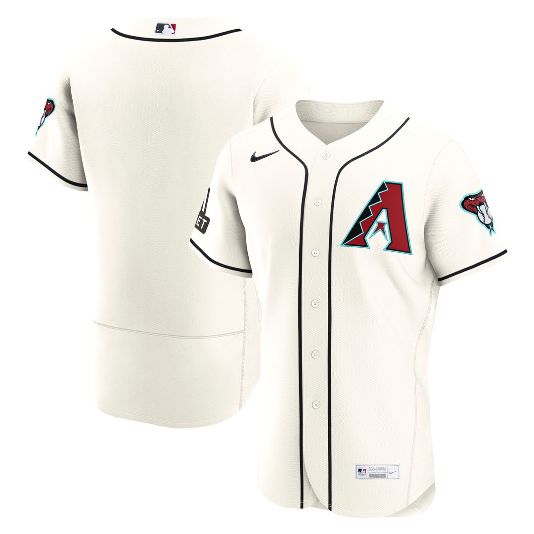 Arizona Diamondbacks Nike Alternate Authentic Jersey - Black Team Jersey Sports Fan Apparel