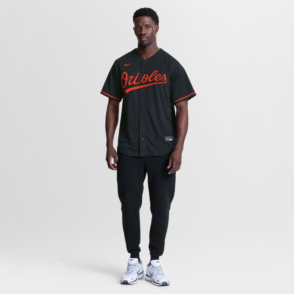 Baltimore Orioles Gunnar Henderson Nike Alternate Replica Jersey - Black Team Jersey Sports Fan Apparel