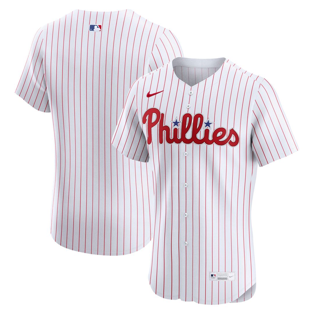 Philadelphia Phillies Nike Alternate 2 Elite Jersey - Cream Team Jersey Sports Fan Apparel