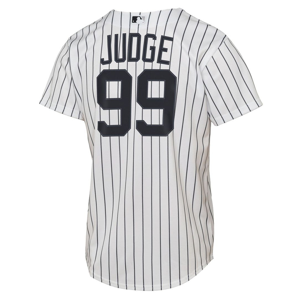 New York Yankees Aaron Judge Nike Youth Home Replica Player Jersey - White Team Jersey Sports Fan Apparel