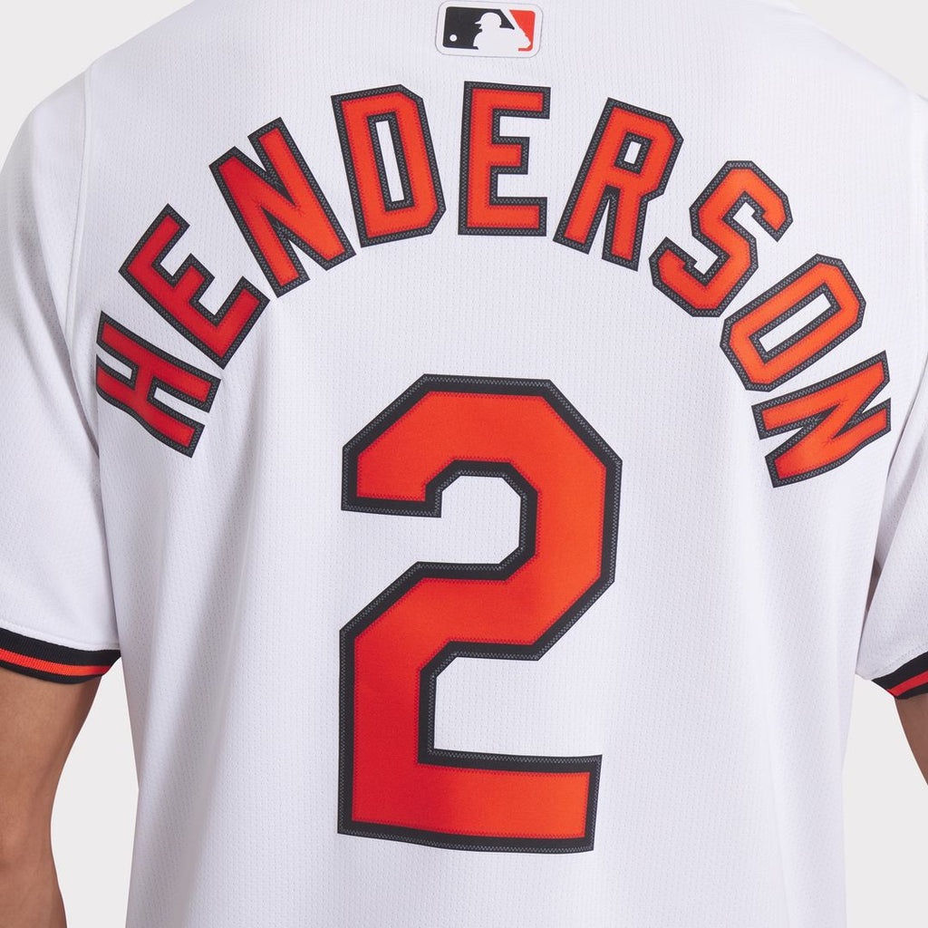 Baltimore Orioles Gunnar Henderson Nike Home Limited Player Jersey - White Team Jersey Sports Fan Apparel