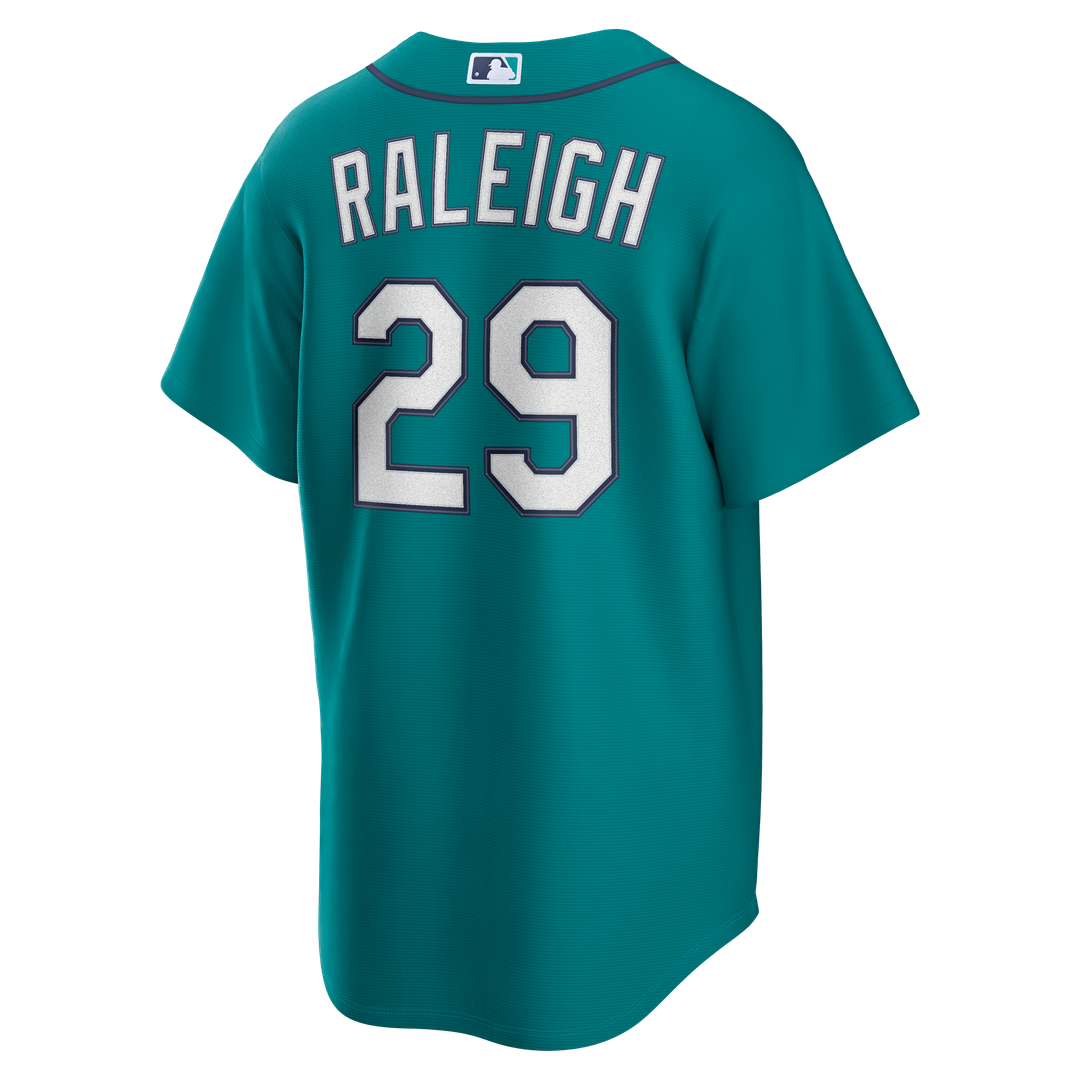 Seattle Mariners Cal Raleigh Nike Alternate Replica Jersey - Cream Team Jersey Sports Fan Apparel