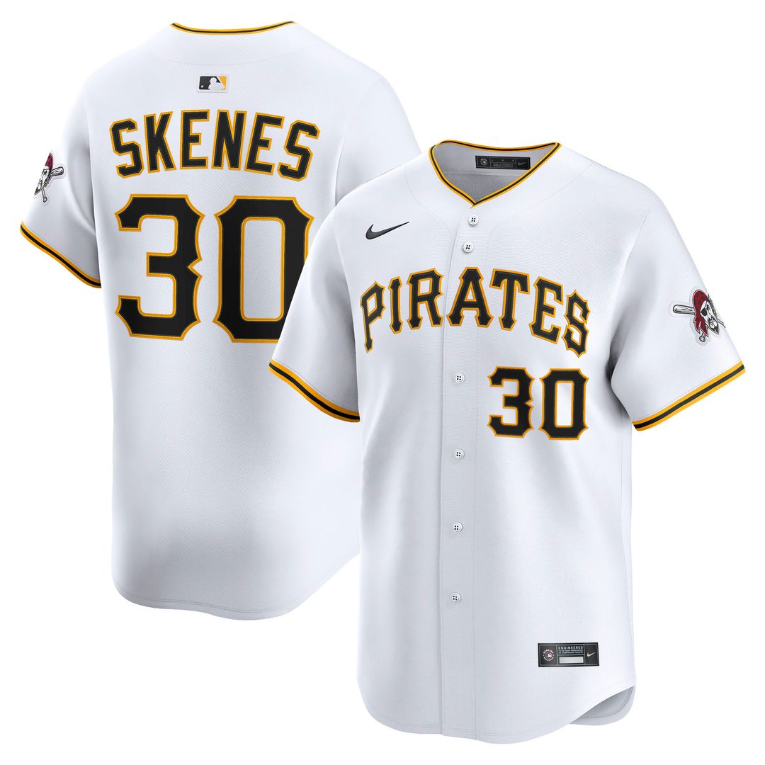 Pittsburgh Pirates Paul Skenes Nike Road Limited Player Jersey - Gray Team Jersey Sports Fan Apparel