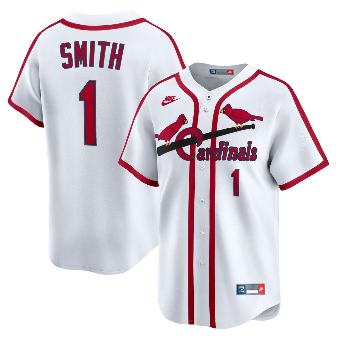 St. Louis Cardinals Ozzie Smith Nike Throwback Cooperstown Limited Jersey - Blue Team Jersey Sports Fan Apparel