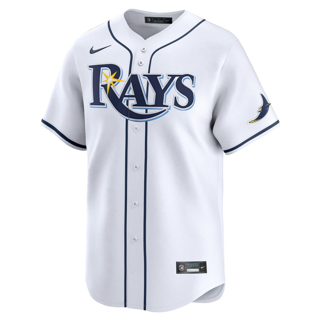 Tampa Bay Rays Brandon Lowe Nike Home Limited Player Jersey - White Team Jersey Sports Fan Apparel