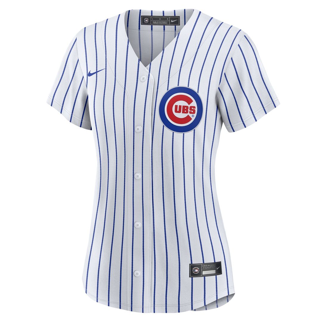 Chicago Cubs Dansby Swanson Nike Women's Home Replica Player Jersey - White/Royal Team Jersey Sports Fan Apparel