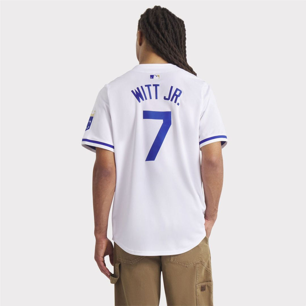 Kansas City Royals Bobby Witt Jr. Nike Home Limited Player Jersey - White Team Jersey Sports Fan Apparel