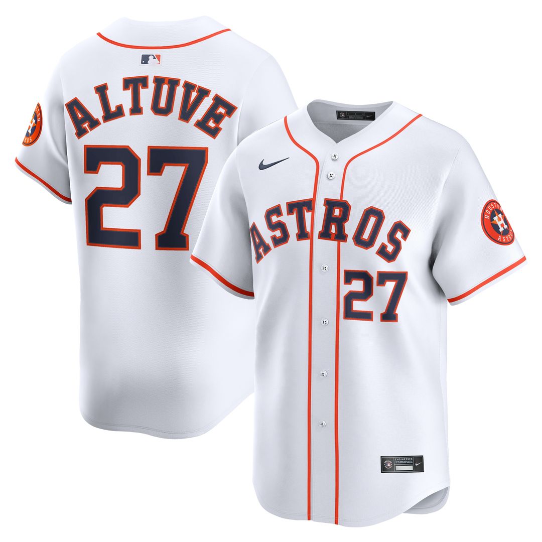 Houston Astros Jose Altuve Nike Road Limited Player Jersey - Gray Team Jersey Sports Fan Apparel