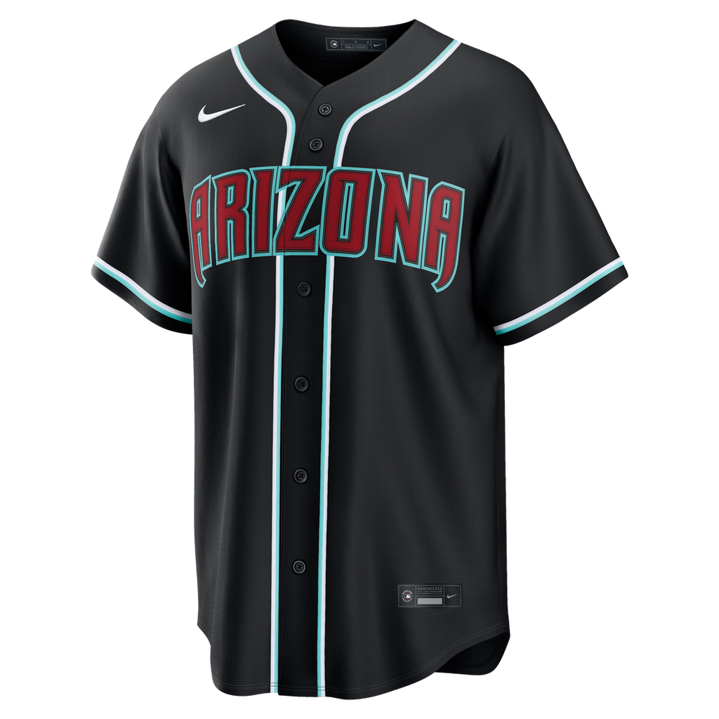 Arizona Diamondbacks Nike Fashion Replica Black Out Jersey Team Jersey Sports Fan Apparel