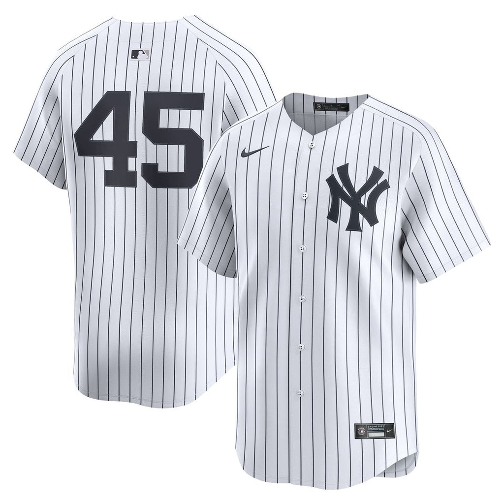 New York Yankees Gerrit Cole Nike Home Limited Player Jersey - White Team Jersey Sports Fan Apparel