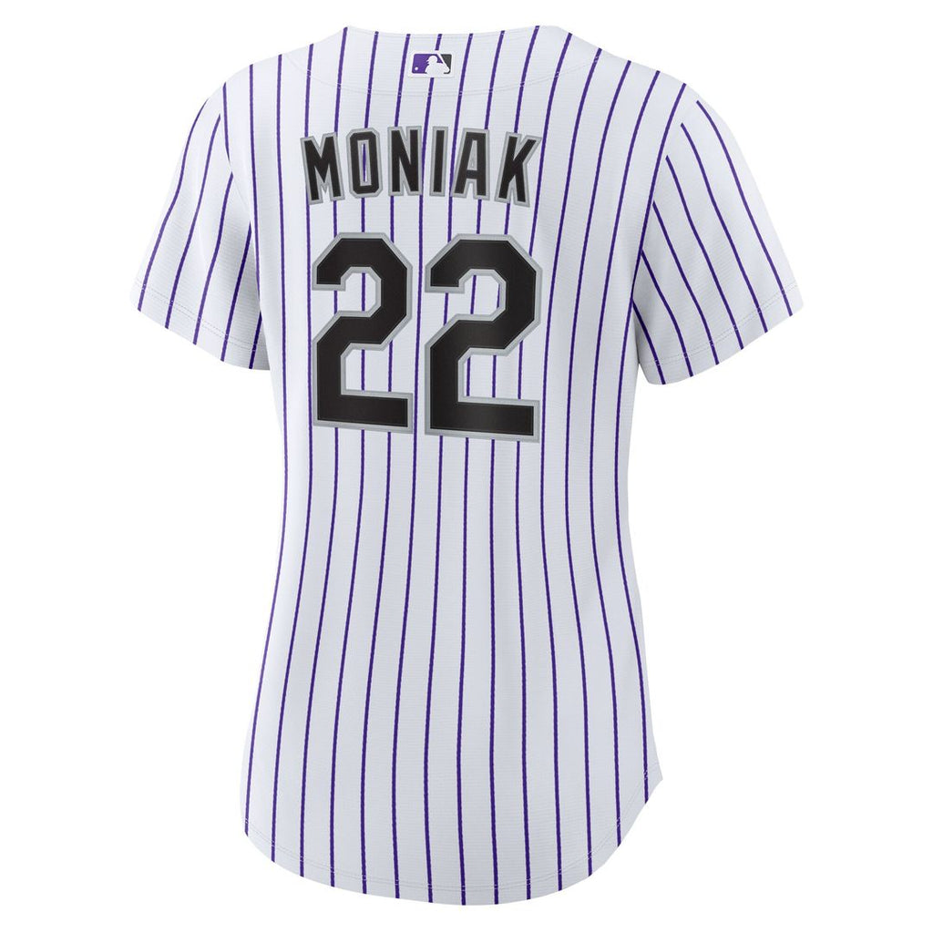 Colorado Rockies Mickey Moniak Nike Women's Home Replica Jersey - White Team Jersey Sports Fan Apparel