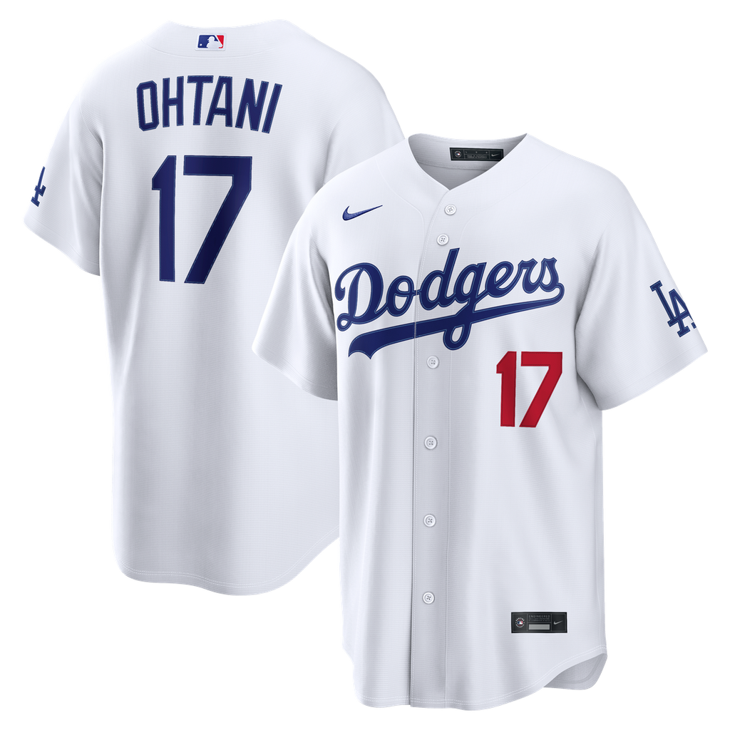 Los Angeles Dodgers Shohei Ohtani Nike Home Stadium Jersey - White Team Jersey Sports Fan Apparel