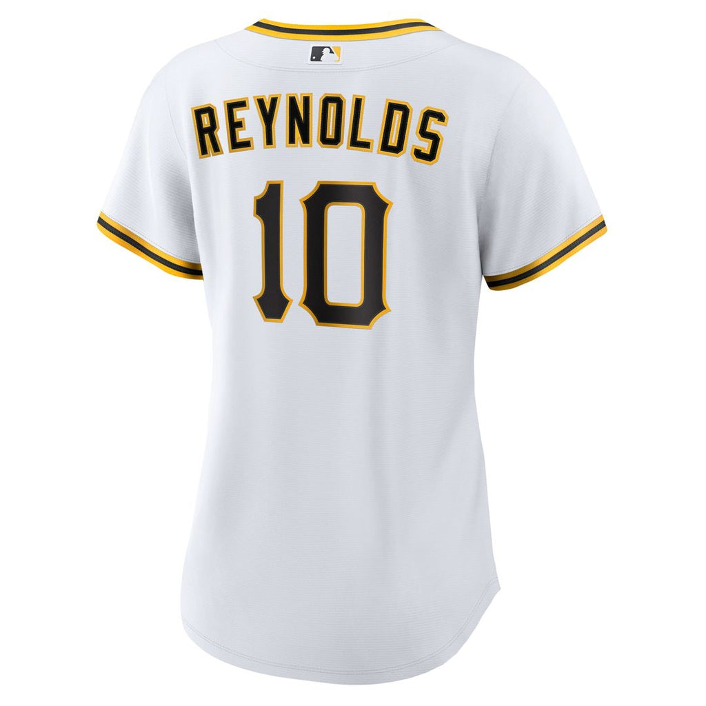 Pittsburgh Pirates Bryan Reynolds Nike Women's Home Replica Jersey - White Team Jersey Sports Fan Apparel