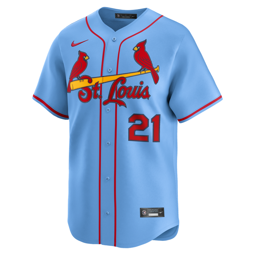 St. Louis Cardinals Lars Nootbaar Nike Home Limited Player Jersey - White Team Jersey Sports Fan Apparel