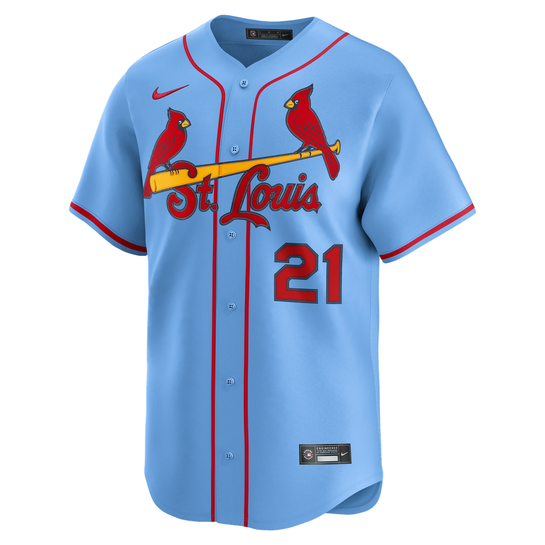 St. Louis Cardinals Lars Nootbaar Nike Home Limited Player Jersey - White Team Jersey Sports Fan Apparel