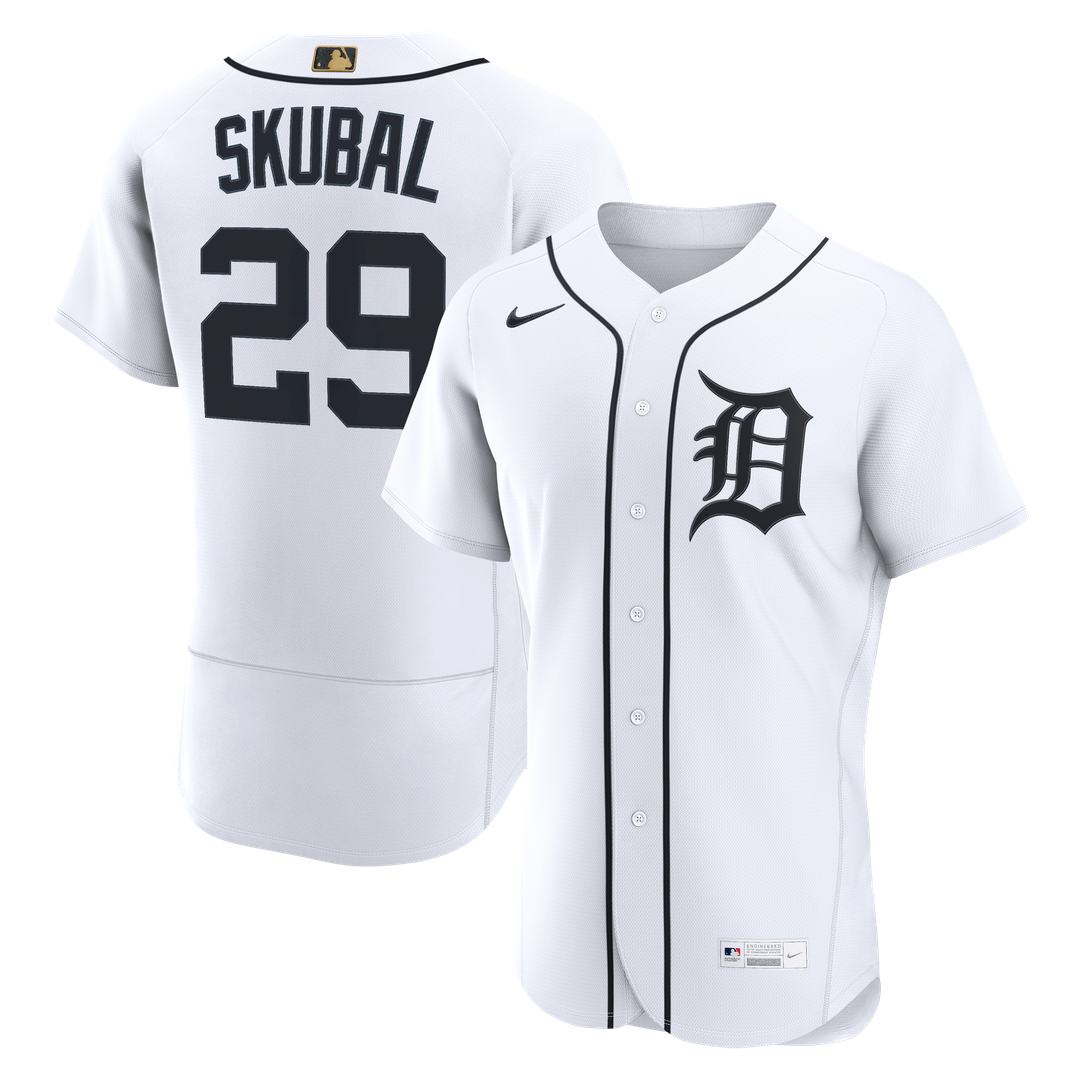 Detroit Tigers Tarik Skubal Nike MLB Awards Authentic Jersey - White Team Jersey Sports Fan Apparel