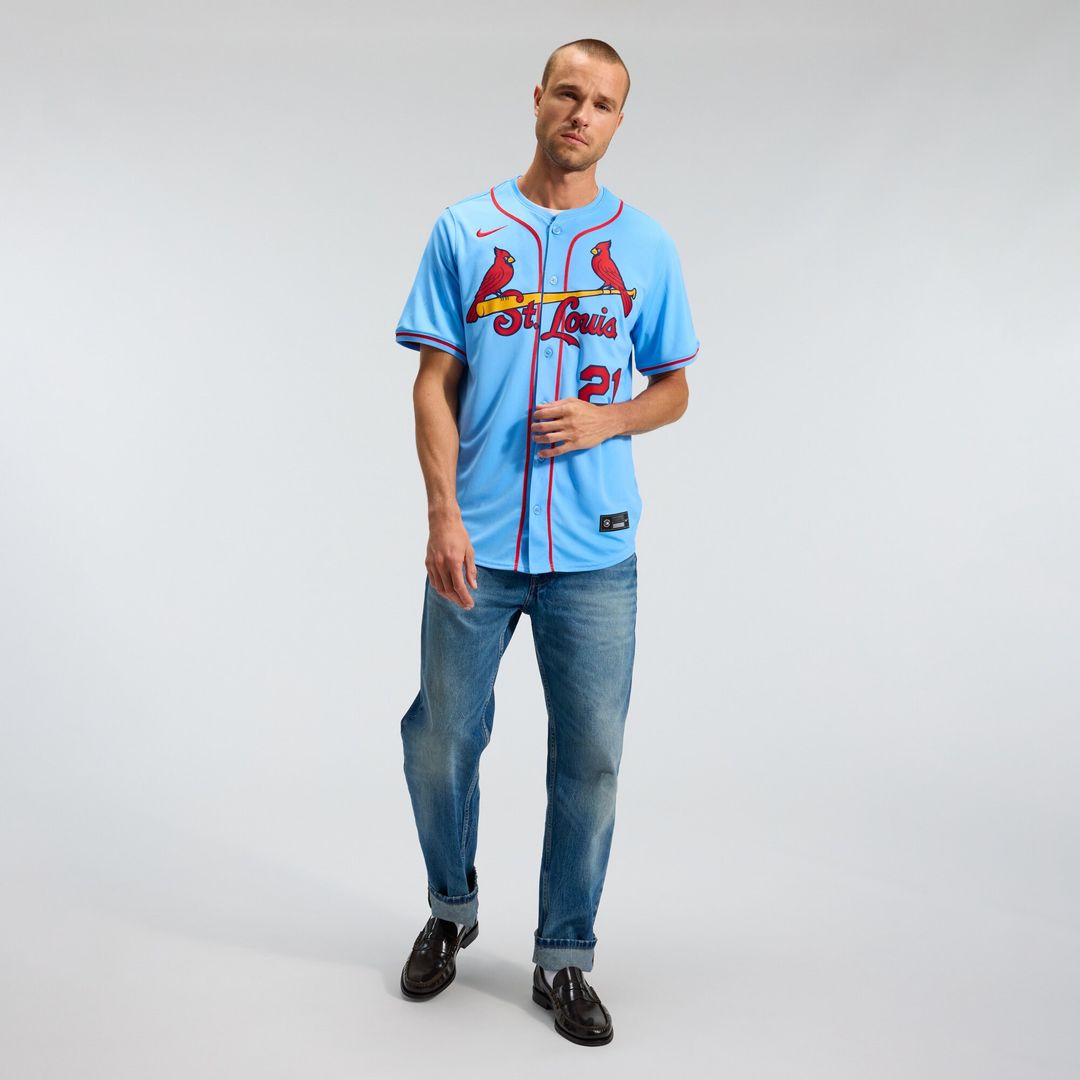St. Louis Cardinals Lars Nootbaar Nike Home Limited Player Jersey - White Team Jersey Sports Fan Apparel