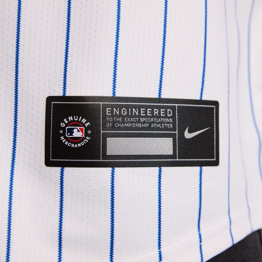 New York Mets Francisco Lindor Nike Home Limited Jersey - White Team Jersey Sports Fan Apparel