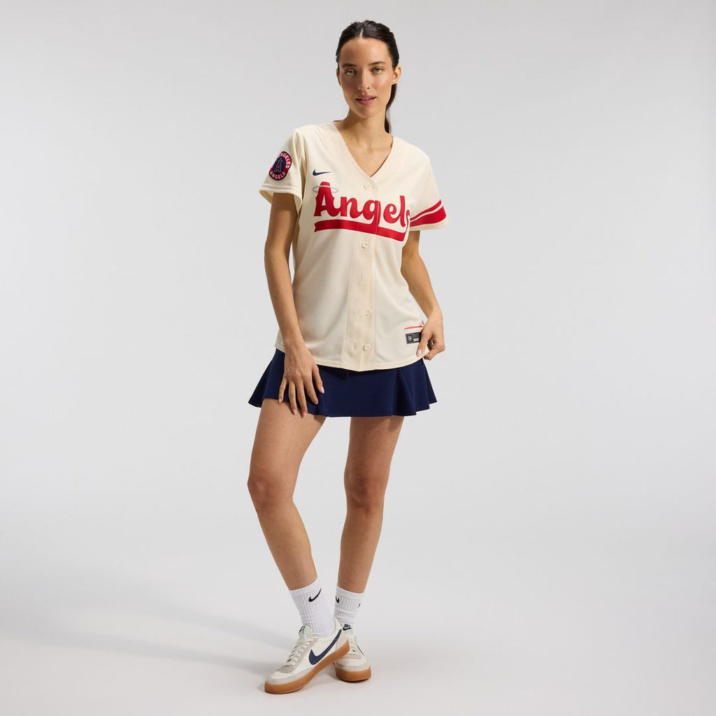 Los Angeles Angels Anthony Rendon Nike Women's City Connect Replica Player Jersey - Cream Team Jersey Sports Fan Apparel