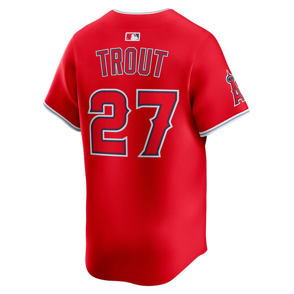 Los Angeles Angels Mike Trout Nike Home Limited Player Jersey - White Team Jersey Sports Fan Apparel