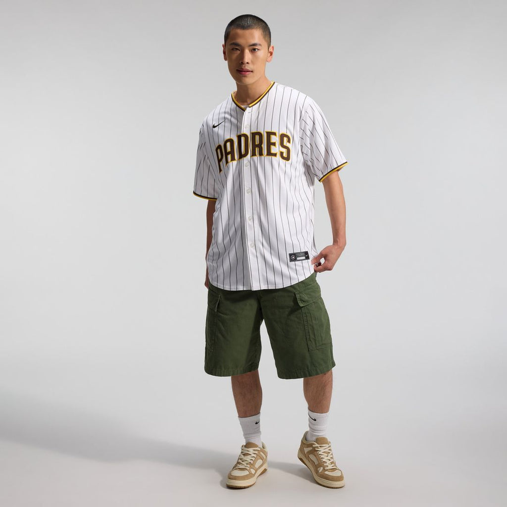 San Diego Padres Nike Home Replica Jersey - White Team Jersey Sports Fan Apparel