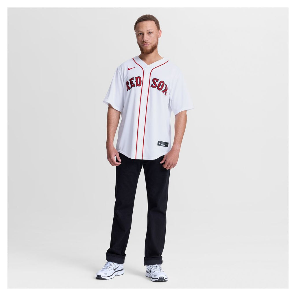 Boston Red Sox Jovani Moran Nike Home Replica Jersey - White Team Jersey Sports Fan Apparel