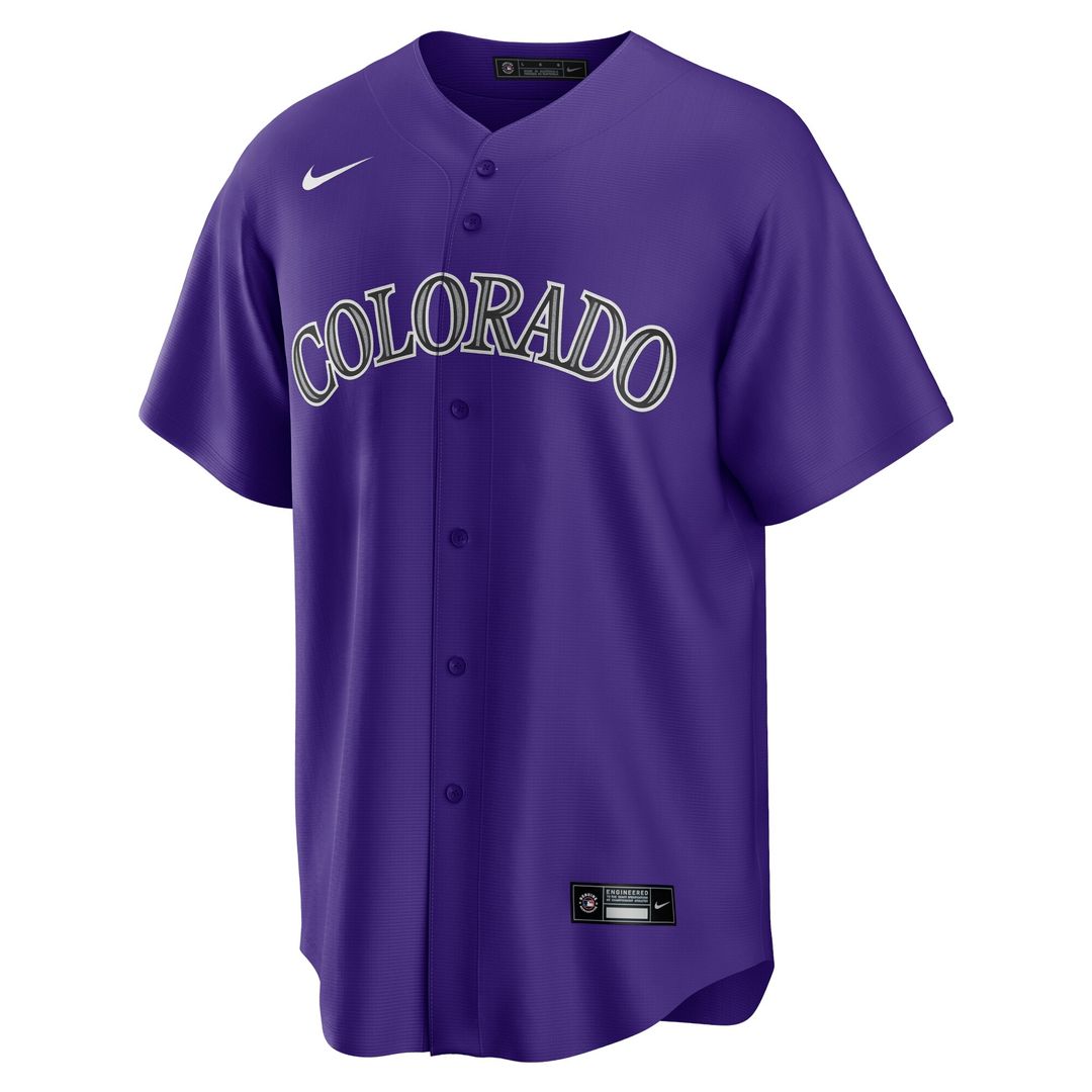 Colorado Rockies Charlie Blackmon Nike Home Replica Player Name Jersey - White Team Jersey Sports Fan Apparel