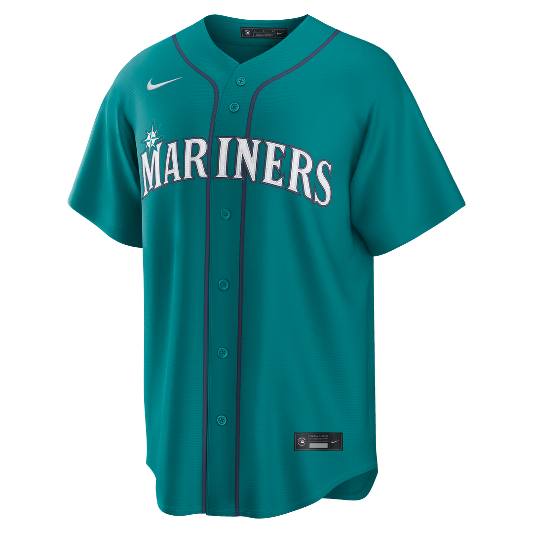 Seattle Mariners Cal Raleigh Nike Alternate Replica Jersey - Teal Team Jersey Sports Fan Apparel