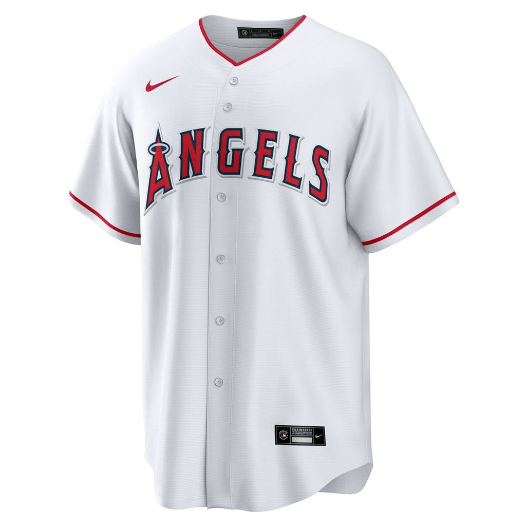 Los Angeles Angels Yusei Kikuchi Nike Home Replica Jersey - White Team Jersey Sports Fan Apparel