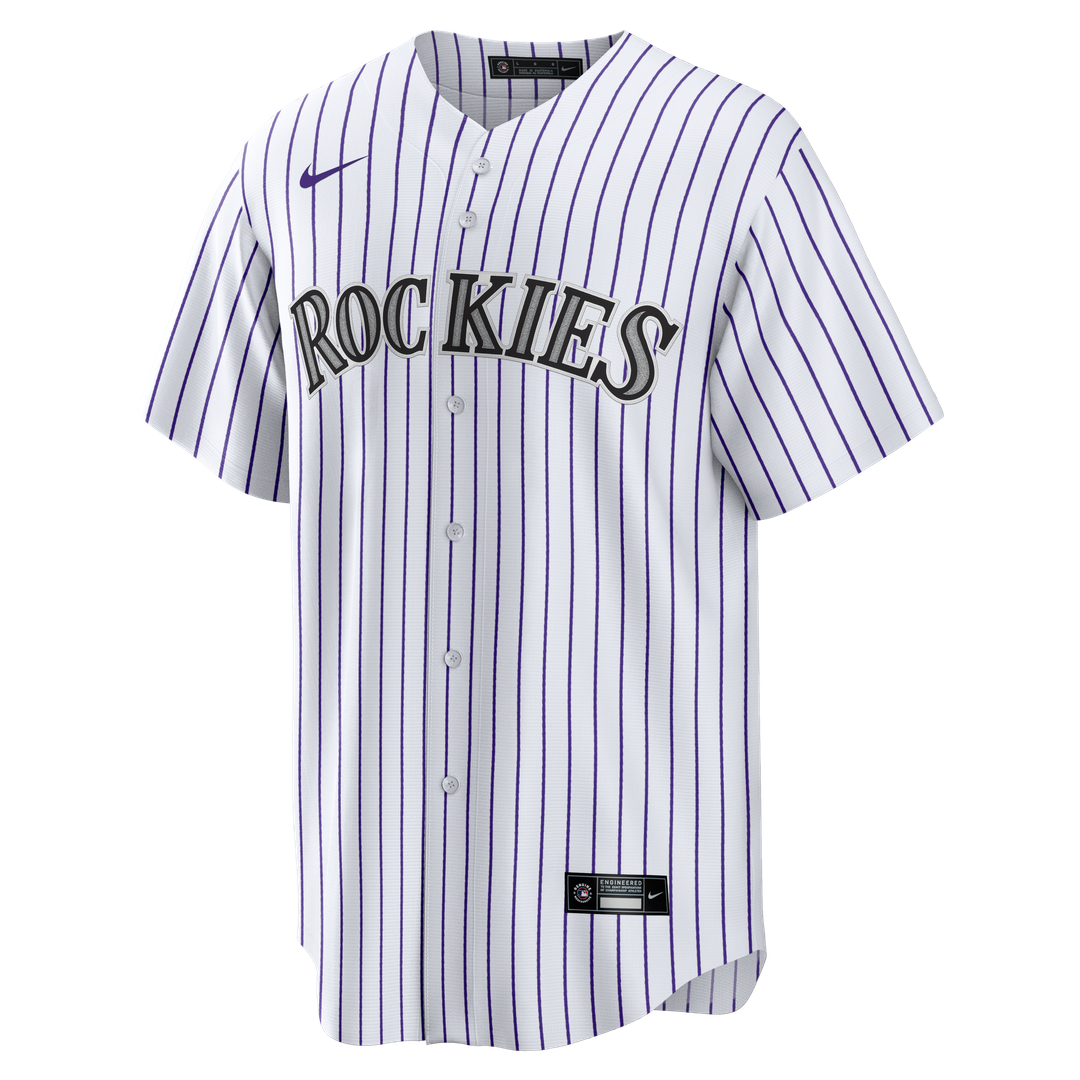 Colorado Rockies Nike Home Big & Tall Replica Jersey - White Team Jersey Sports Fan Apparel