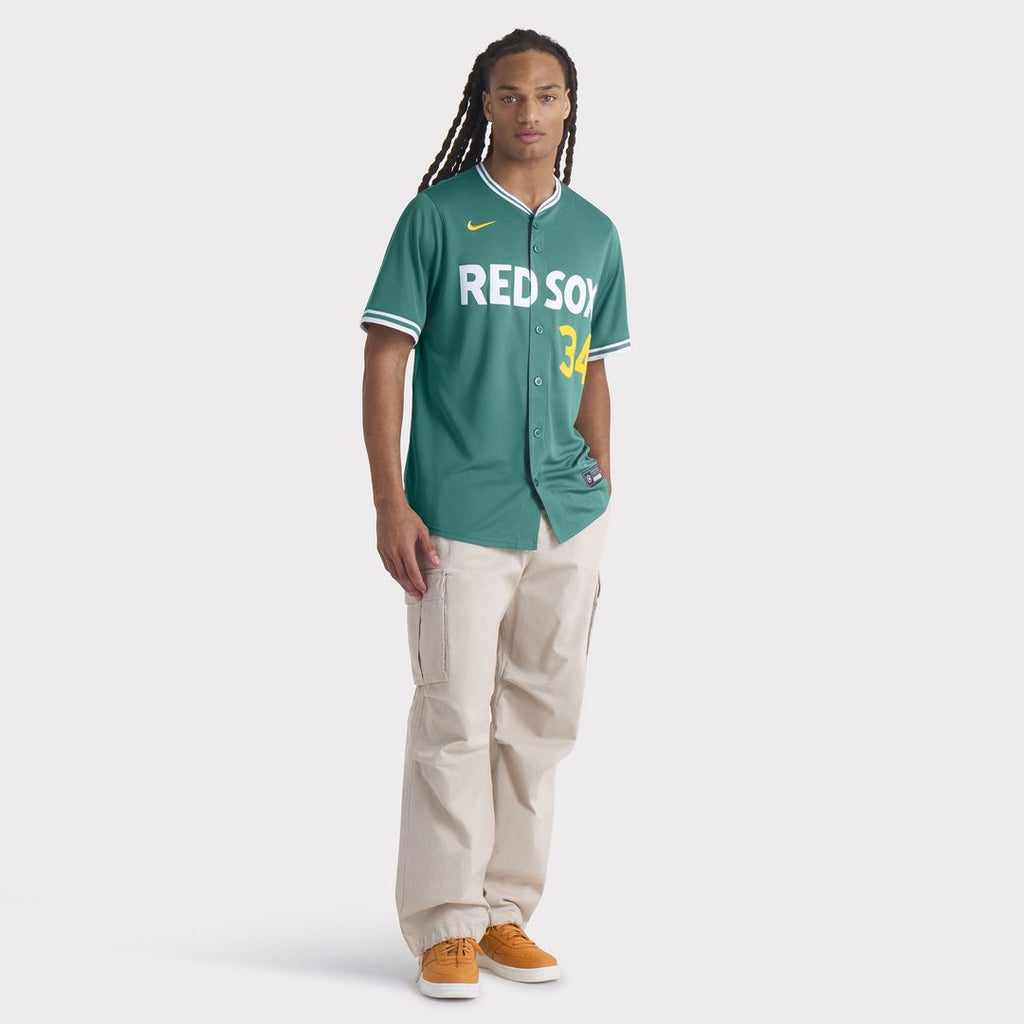 Boston Red Sox David Ortiz Nike 2025 City Connect Limited Retired Player Jersey - Green Team Jersey Sports Fan Apparel