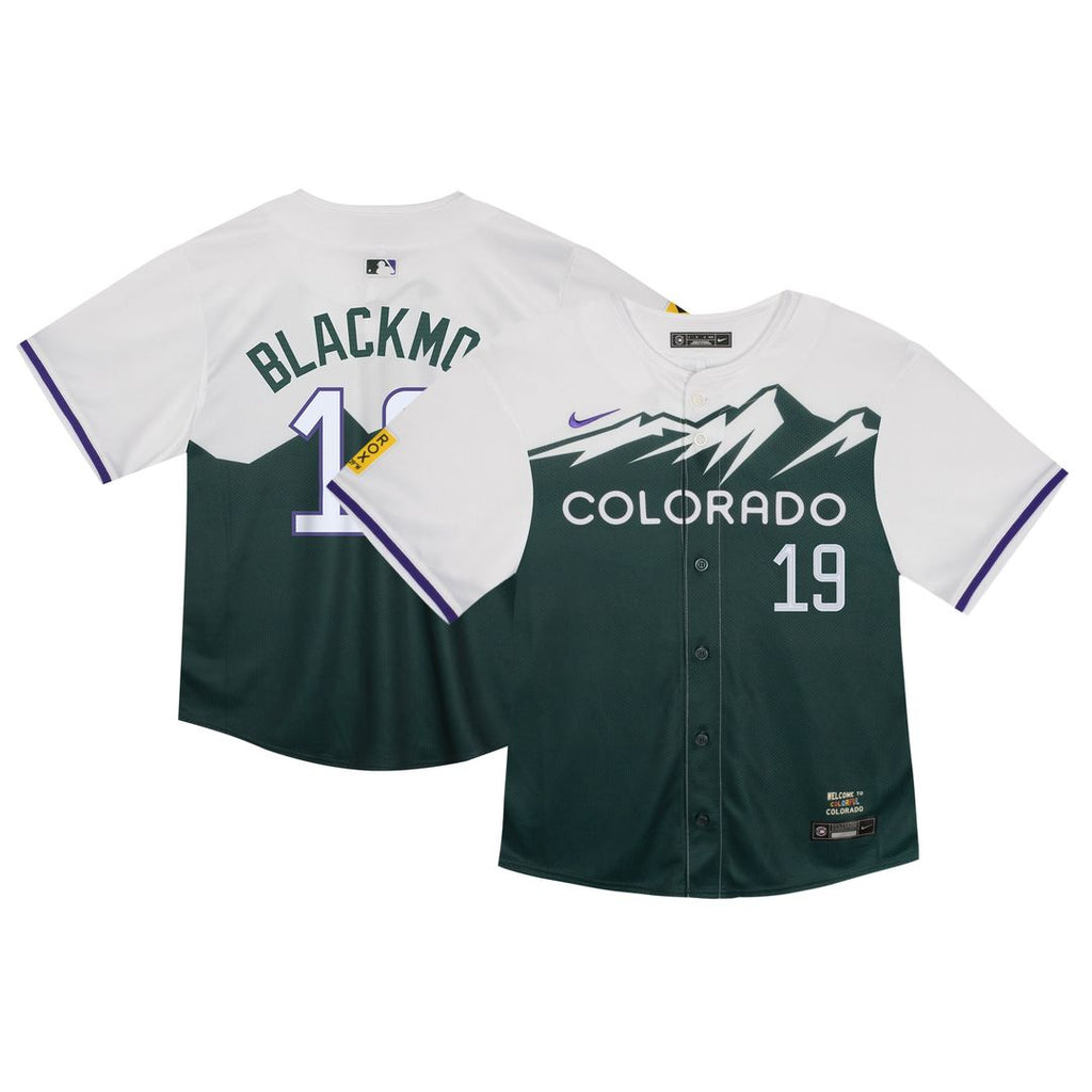 Colorado Rockies Charlie Blackmon Nike Toddler City Connect Limited Player Jersey - Green Team Jersey Sports Fan Apparel