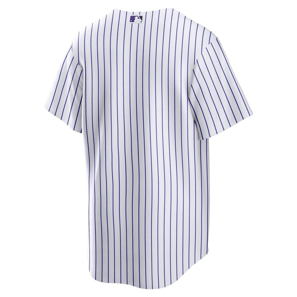Colorado Rockies Nike Home Blank Replica Jersey - White Team Jersey Sports Fan Apparel
