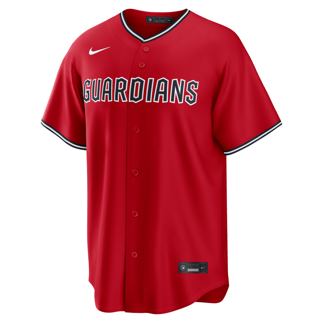 Cleveland Guardians José Ramírez Nike Alternate Replica Jersey - Red Team Jersey Sports Fan Apparel