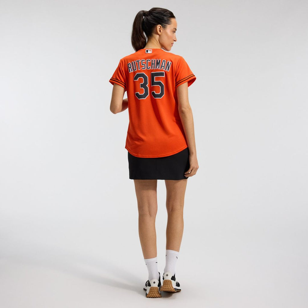 Baltimore Orioles Adley Rutschman Nike Women's Alternate Replica Player Jersey - Orange Team Jersey Sports Fan Apparel