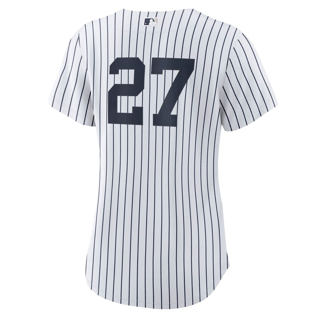 New York Yankees Giancarlo Stanton Nike Women's Home Replica Player Jersey - White Team Jersey Sports Fan Apparel