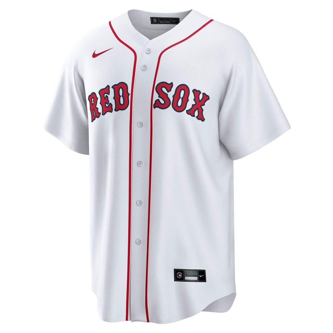 Boston Red Sox Kristian Campbell Nike Home Replica Jersey - White Team Jersey Sports Fan Apparel