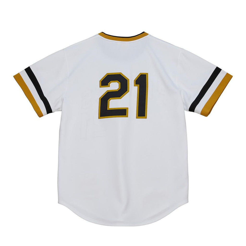 Pittsburgh Pirates Roberto Clemente Mitchell & Ness Cooperstown Authentic Jersey - White Team Jersey Sports Fan Apparel
