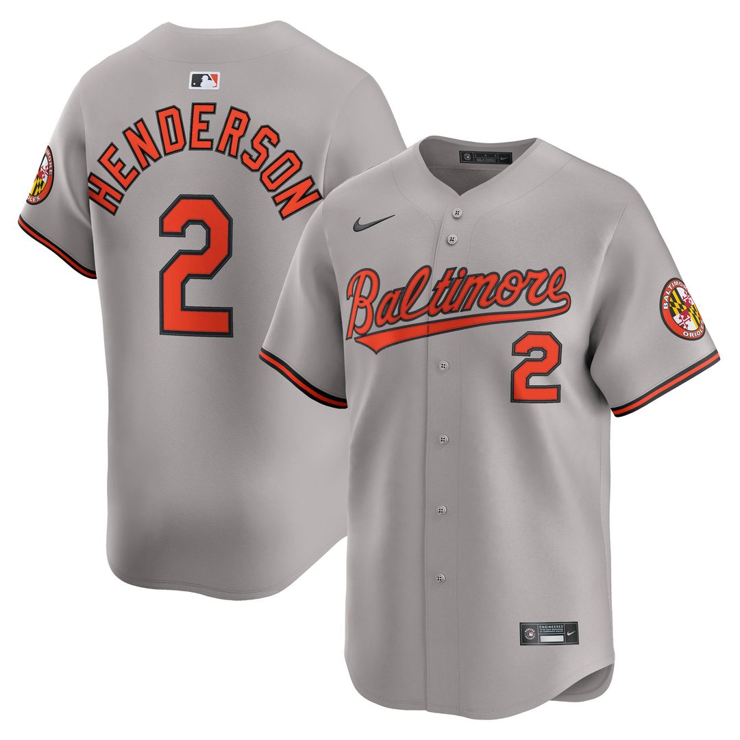 Baltimore Orioles Gunnar Henderson Nike Limited Player Jersey - White Team Jersey Sports Fan Apparel