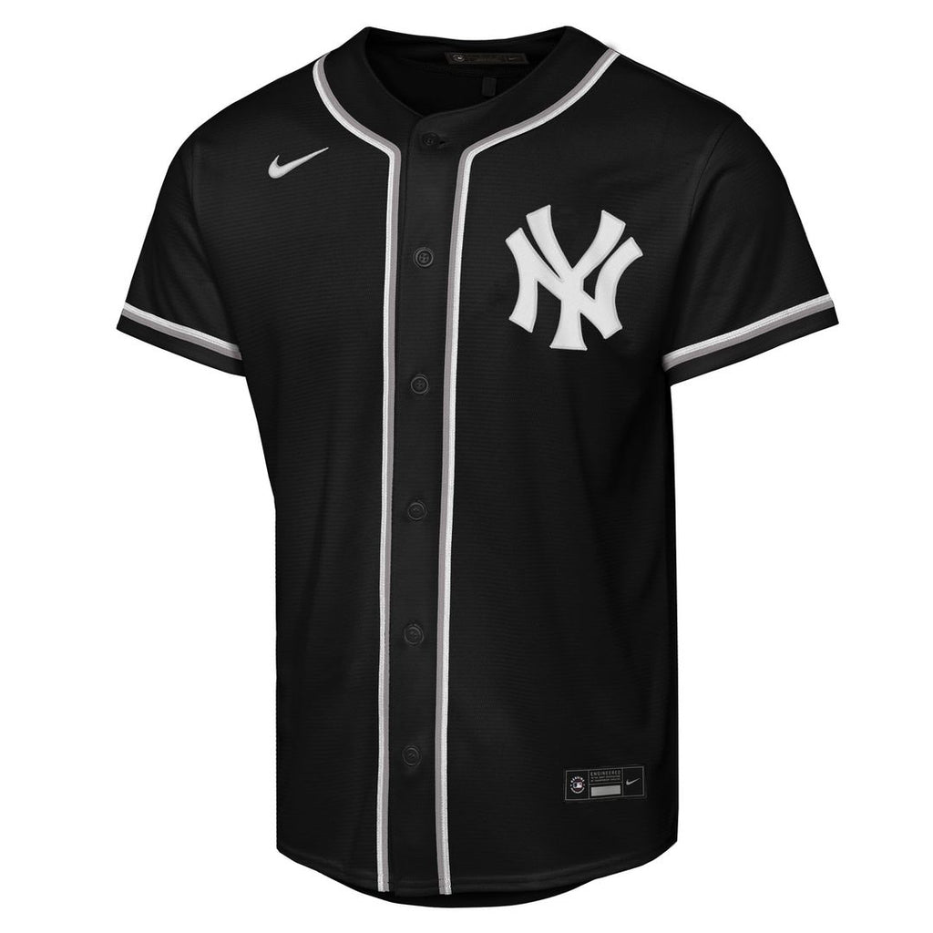 New York Yankees Anthony Volpe Nike Youth Fashion Replica Player Jersey - Black Team Jersey Sports Fan Apparel