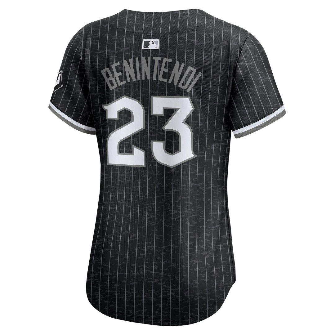 Chicago White Sox Andrew Benintendi Nike Women's City Connect Limited Jersey - Black Team Jersey Sports Fan Apparel